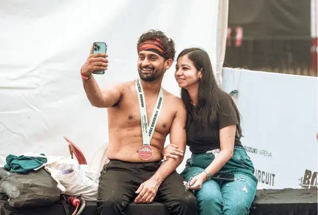 Crowd enjoying music